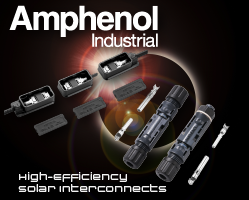 Product News Amphenol Industrial Operations Introduces Advanced Solar Solutions with Enhanced Connector and New Junction Box