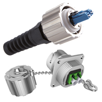 Product CONEC IP67 Fiber Optic LC Duplex Connectors