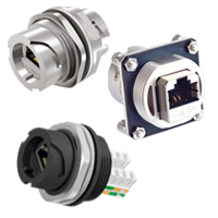 Product CONEC IP67 RJ45 series Cat5e & Cat6A