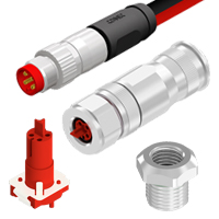 Product CONEC Series M8x1 P-Coded "EtherCAT P"